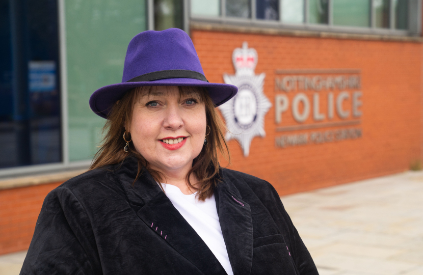 Caroline Henry  Police and Crime Commissioner Nottinghamshire